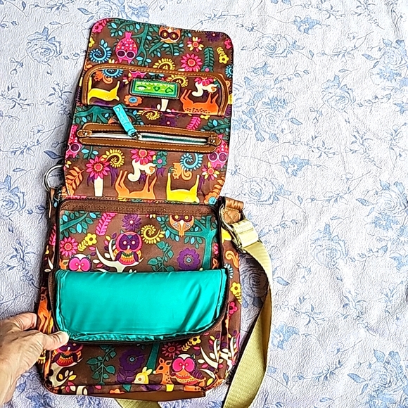 LILY BLOOM FOREST ANIMAL CROSSBODY BAG - Picture 7 of 11